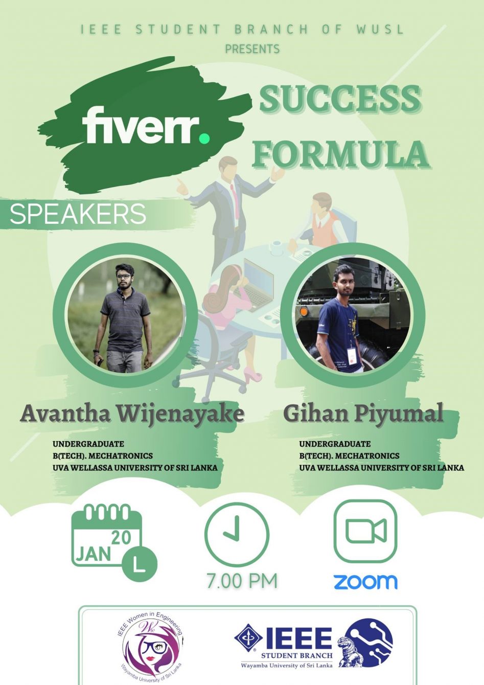 Fiverr The Success Formula Online Webinar – Wayamba University Of Sri Lanka