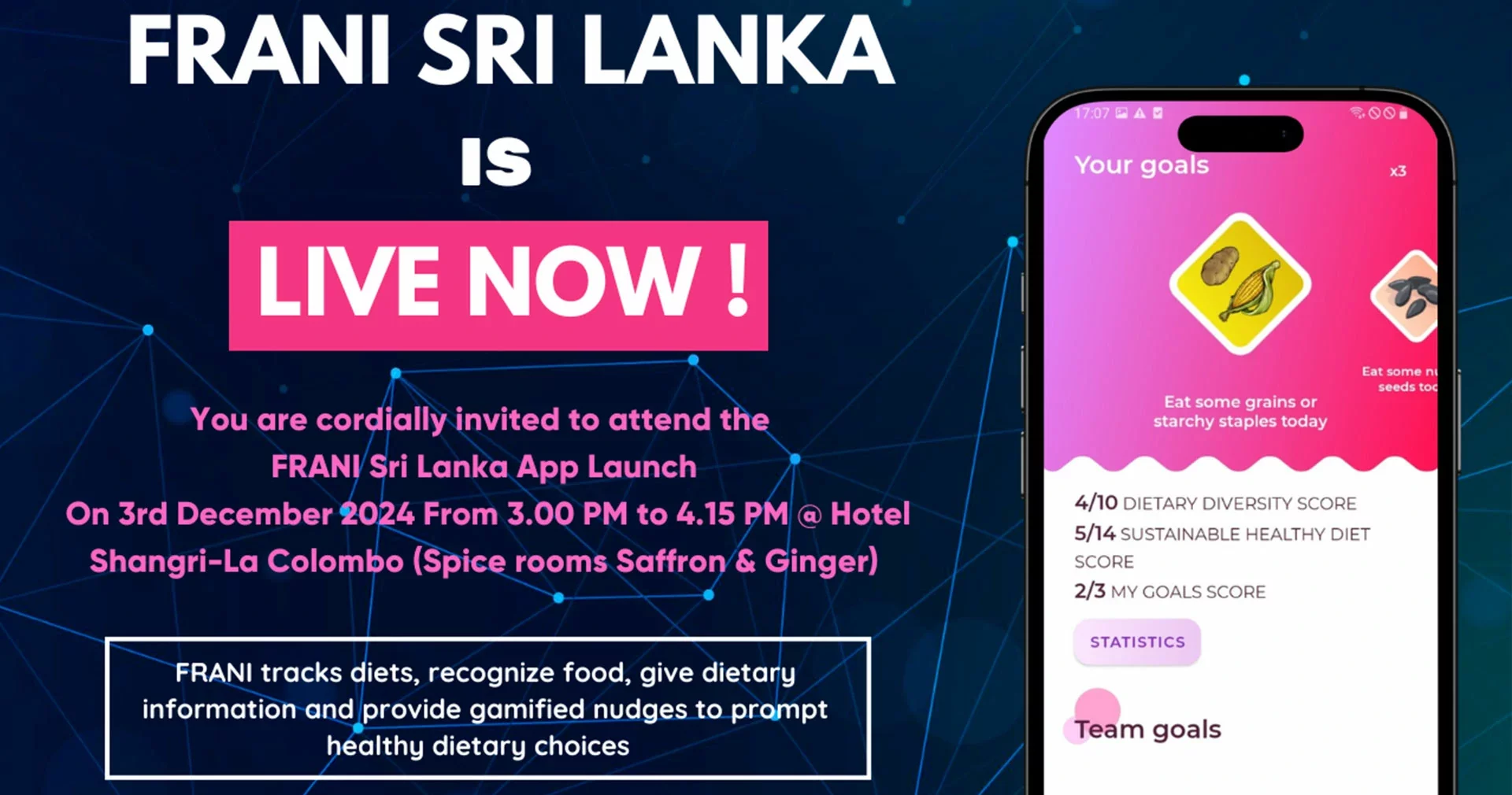 FRANI Sri Lanka Is Live Now!