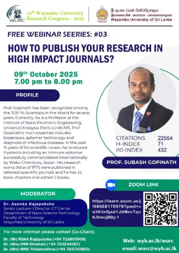 WURC 2025 - Webinar 03