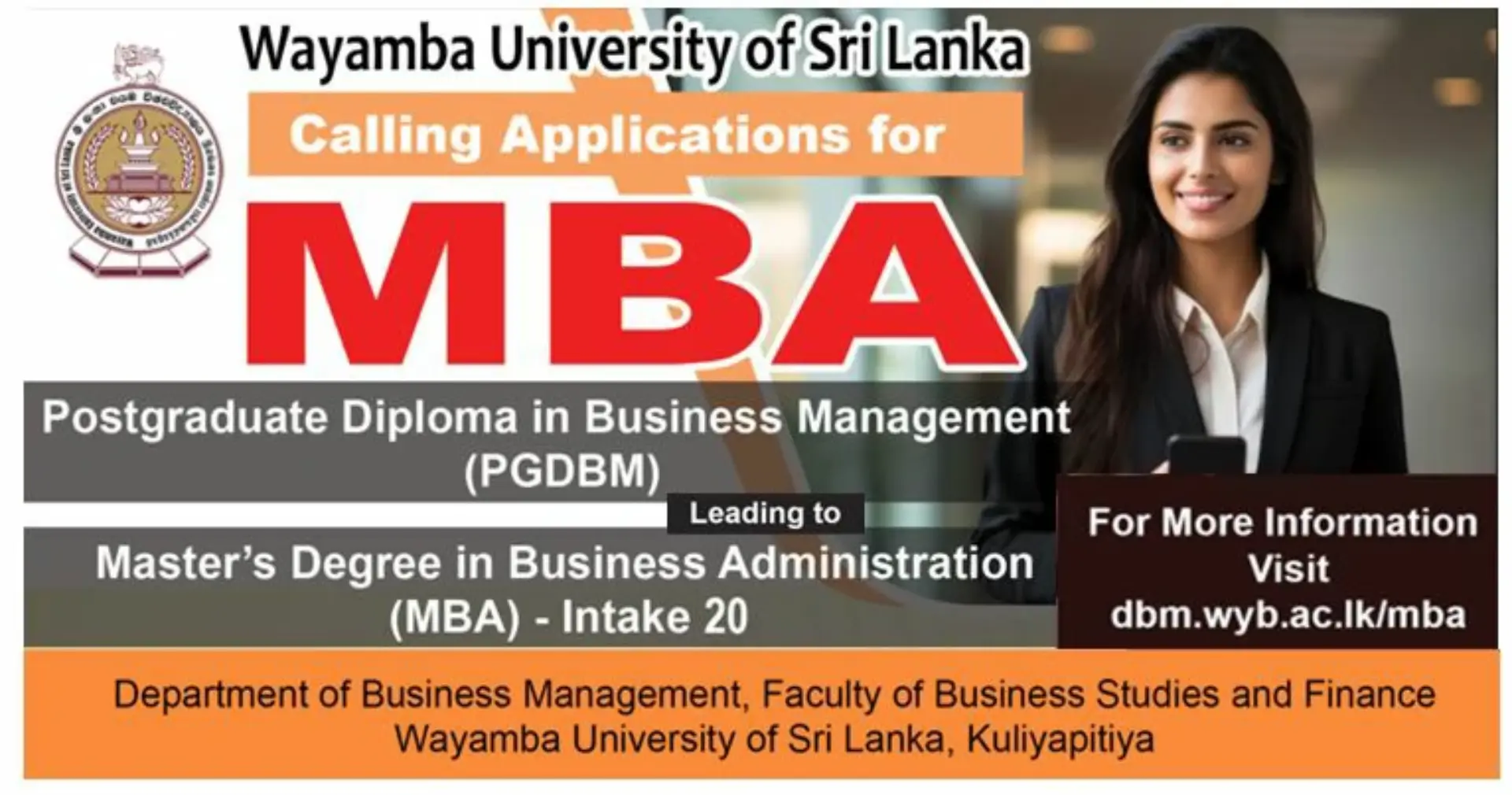 Calling Applications for MBA
