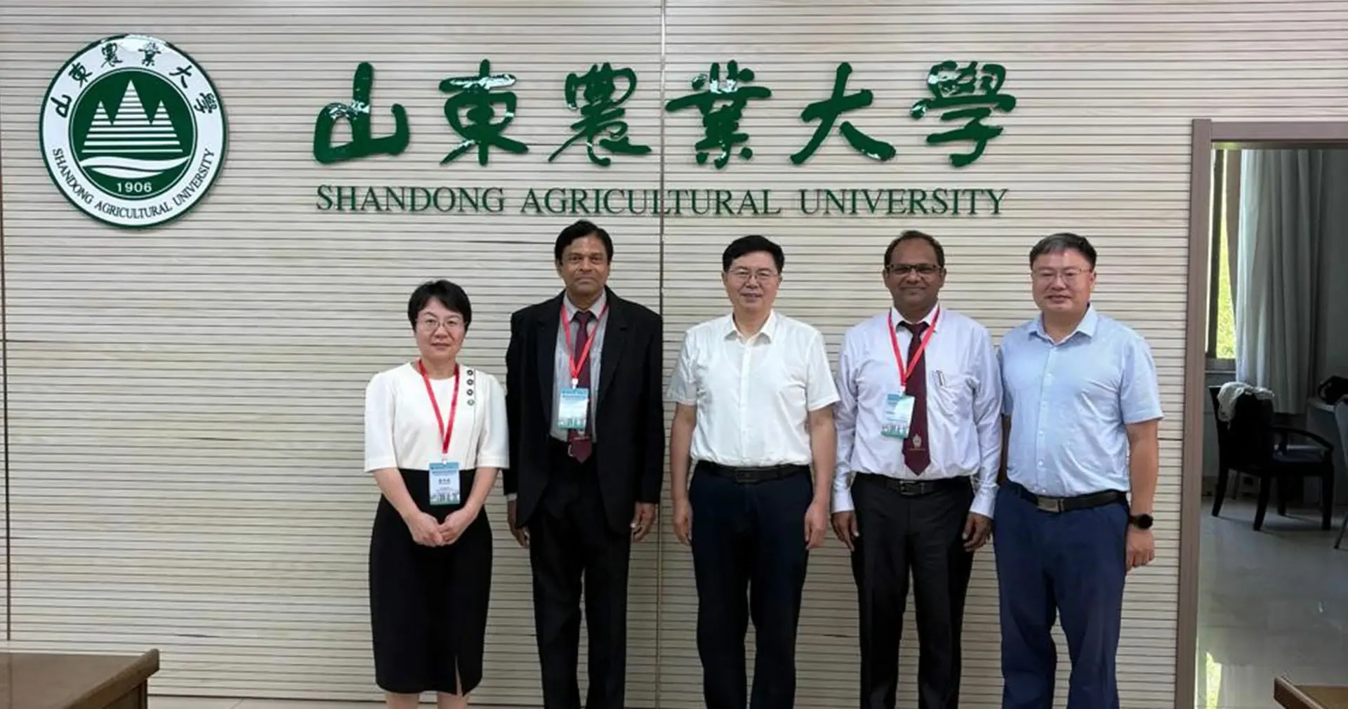 Vice Chancellor of Wayamba University of Sri Lanka Strengthens International Collaboration with Shandong Agricultural University, P.R. China